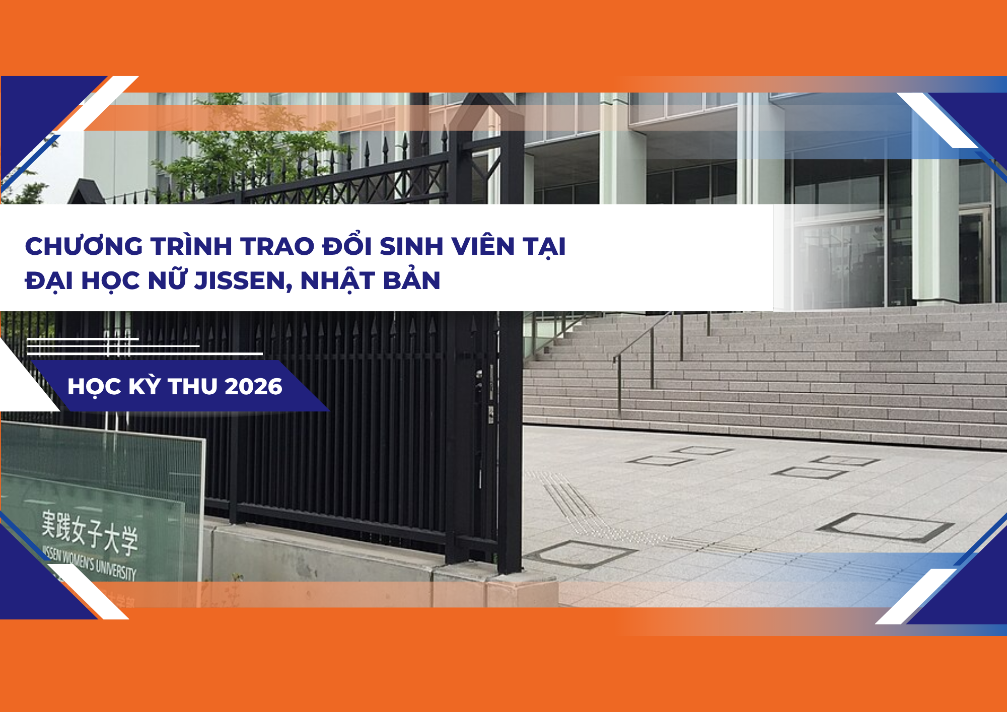 [HK Thu 26] TĐSV ĐH Nữ Jissen, Nhật Bản