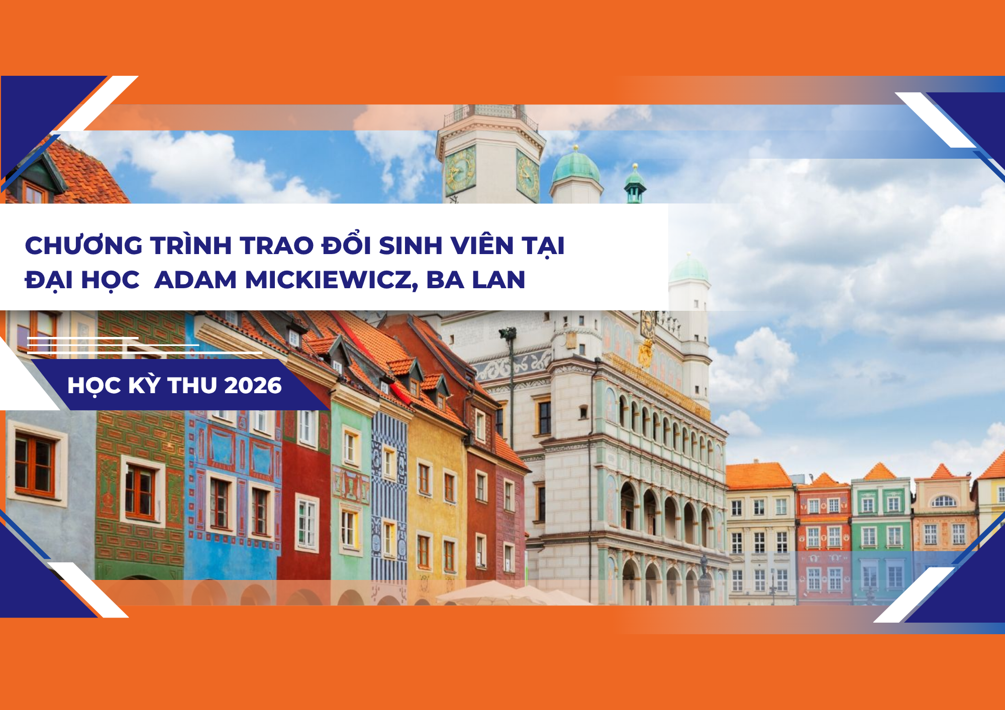 [HK Thu 26] TĐSV ĐH Adam Mickiewicz, Ba Lan